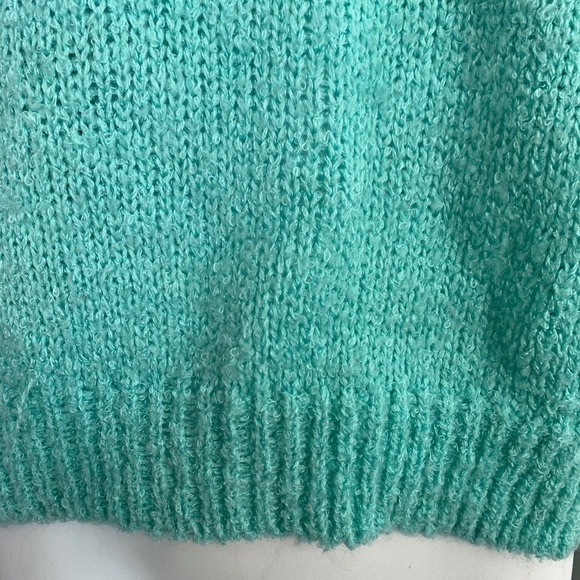 ANDREW ST JOHN Vintage V-Back Chunky Sweater sz M - Picture 4 of 16